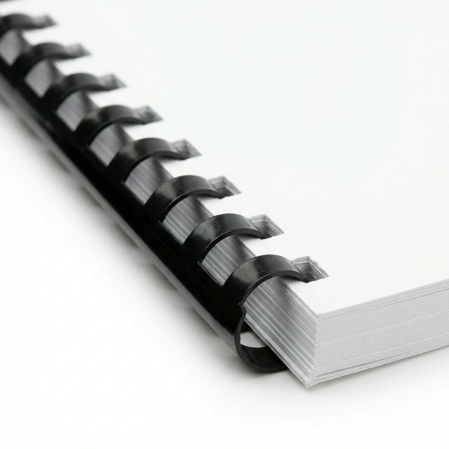 Plastic Comb (Cerlox) Binding for Manuals