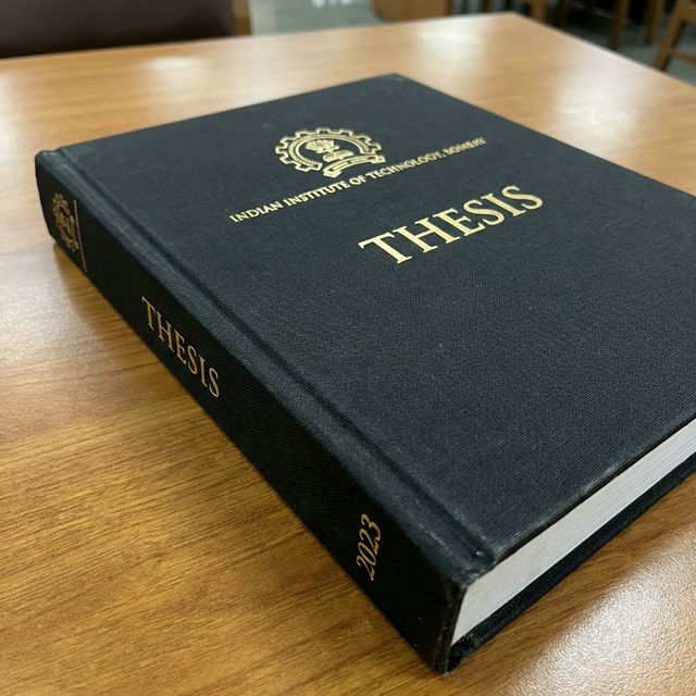 Premium Hardcover Binding for Thesis and Projects